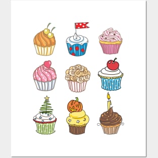 Cupcake Collection Posters and Art